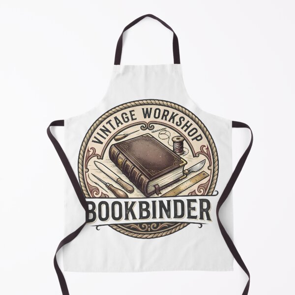 Item preview, Vintage Bookbinding Workshop Bookbinder designed and sold by ShopAndFun.