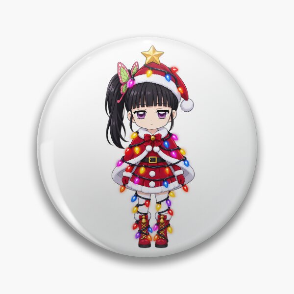 Item preview, Kanao Tsuyuri Demon Slayer Christmas Tangled Lights designed and sold by mildaclairmo.