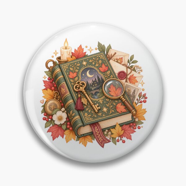 Item preview, Enchanted Autumn Book with Key designed and sold by divifillius.
