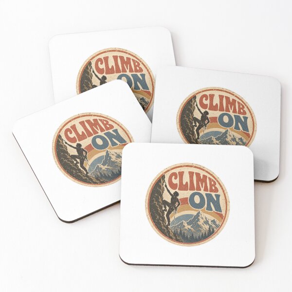 Artikelvorschau, Klettergeschenk - Retro Climb On entworfen und verkauft von RedRubyBubble.