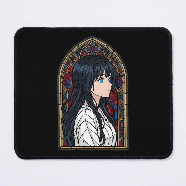 Item preview, Kaoruko Waguri Fragrant Flower Blooms Dignity Gentle Stained Glass designed and sold by mildaclairmo.