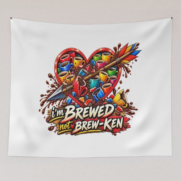Item preview, I'm Brewed Not Brew-ken designed and sold by simplehcity.