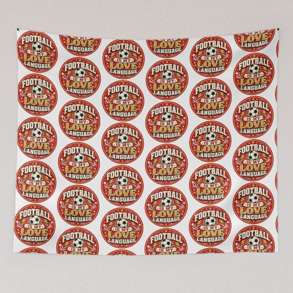 Item preview, Football Gift - Is My Love Language designed and sold by RedRubyBubble.