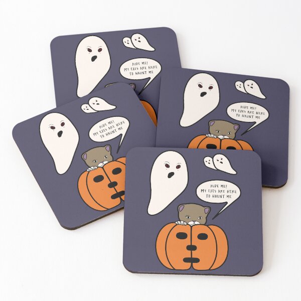 Item preview, Haunted Kitten Illustration - Ghosts of Exes designed and sold by OG-Graphics.
