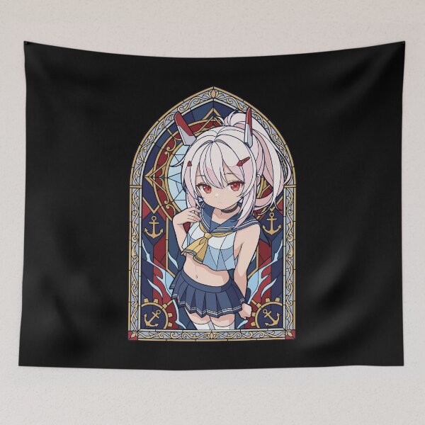 Item preview, Ayanami Azur Lane Sailor Uniform Stained Glass designed and sold by mildaclairmo.
