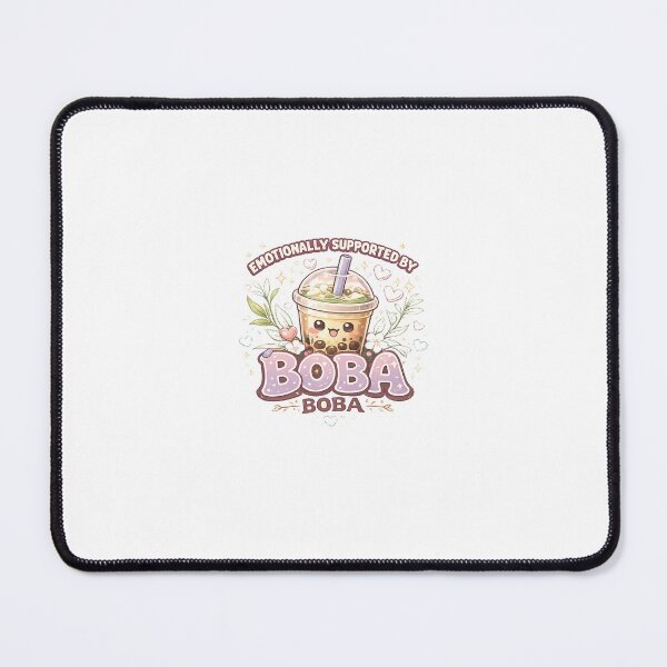 Item preview, Bubble Tea Gift - Emotionally Supported by Boba designed and sold by RedRubyBubble.