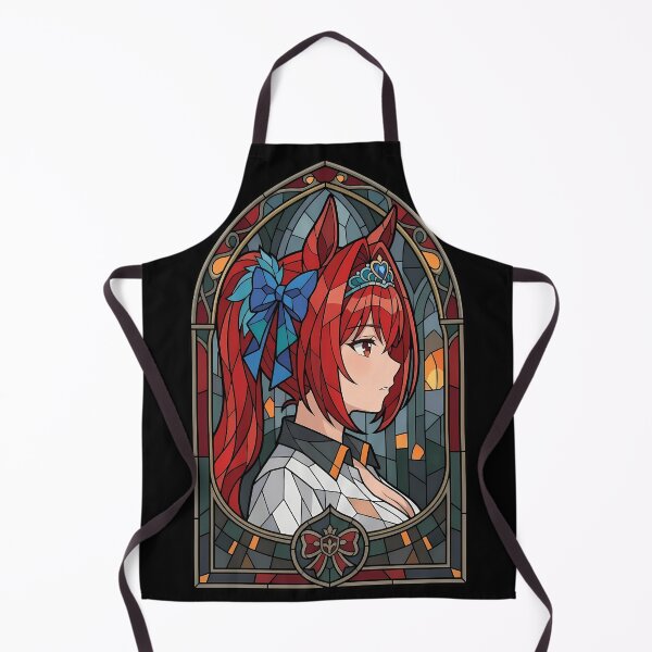 Item preview, Daiwa Scarlet Uma Musume Royal Red Stained Glass Portrait designed and sold by mildaclairmo.