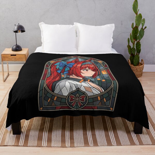 Item preview, Daiwa Scarlet Uma Musume Royal Red Stained Glass Portrait designed and sold by mildaclairmo.