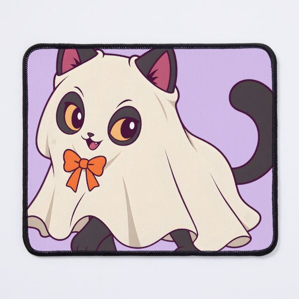 Item preview, Ghost Cat – Cute Halloween Kitty Costume designed and sold by ChromaRune.
