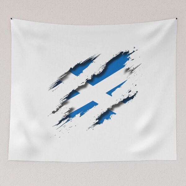 Item preview, Scotland "Tearing A New One" designed and sold by BlackCheetah.