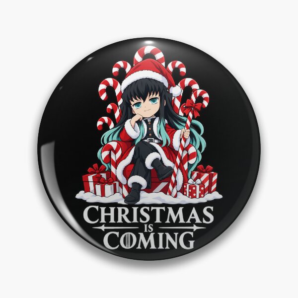 Item preview, Muichiro Tokito Demon Slayer Christmas Candy Cane Throne designed and sold by mildaclairmo.