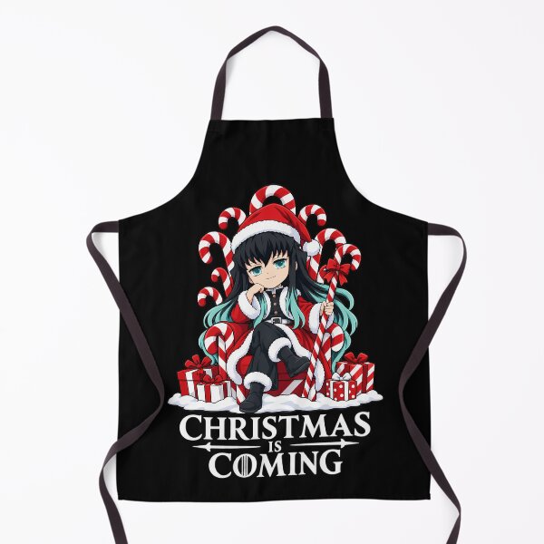 Item preview, Muichiro Tokito Demon Slayer Christmas Candy Cane Throne designed and sold by mildaclairmo.
