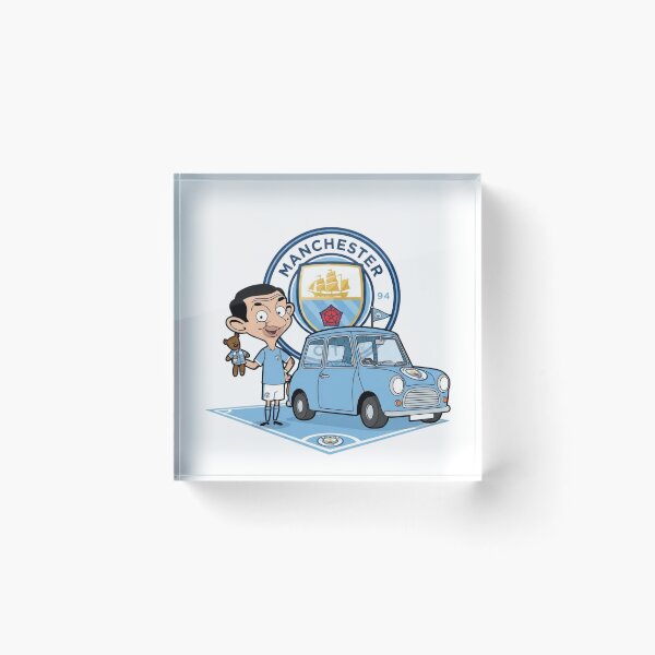 Item preview, Mr Bean Funny Manchester Football Fan Mini Car designed and sold by annaarthk.