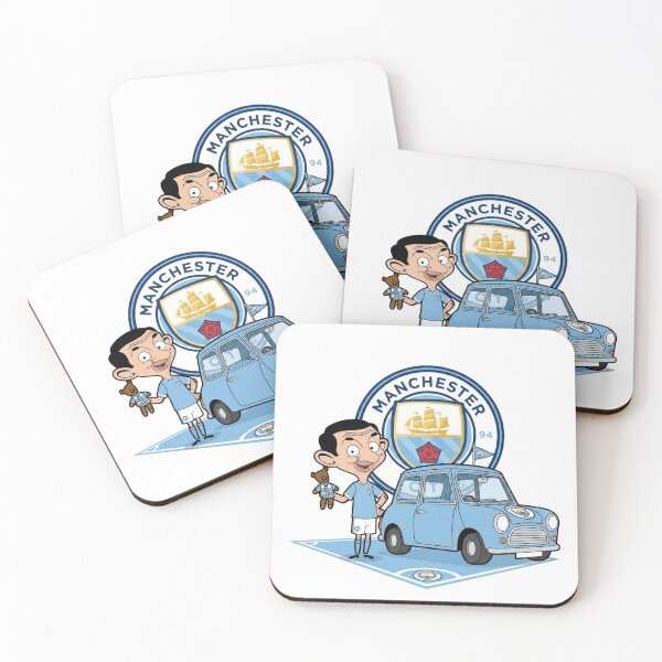 Item preview, Mr Bean Funny Manchester Football Fan Mini Car designed and sold by annaarthk.
