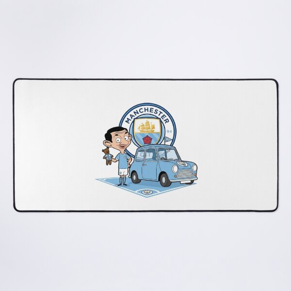 Item preview, Mr Bean Funny Manchester Football Fan Mini Car designed and sold by annaarthk.