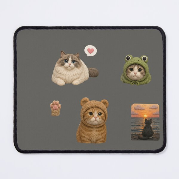 Item preview, Funny Cat Stickers – Cute Cat Sticker Pack, Hilarious Cat Memes & Kawaii Cat Gifts designed and sold by StickerJas.