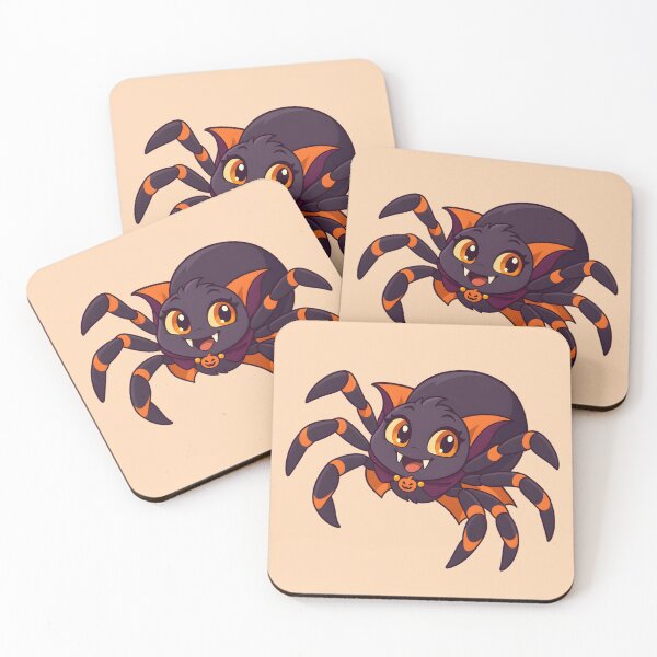 Item preview, Vampire Spider – Cute Halloween Arachnid designed and sold by ChromaRune.