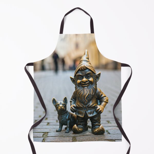 Item preview, Gnome With Dog Art Print – Dog Lover Gift, Poland Travel Decor designed and sold by Purrfecta.