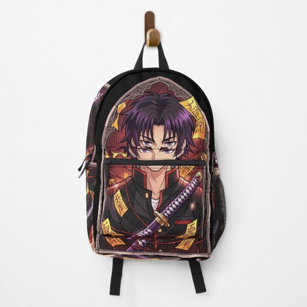Item preview, Guren Ichinose Seraph Of The End Crimson Talisman Stained Glass Portrait designed and sold by mildaclairmo.