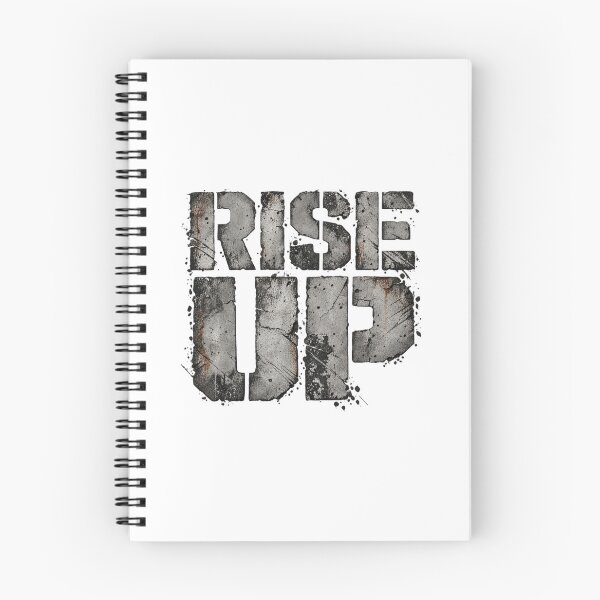 Item preview, Rise Up Distressed Streetwear Text designed and sold by Inkworksbyshery.