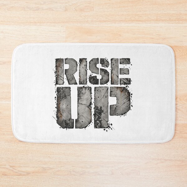 Item preview, Rise Up Distressed Streetwear Text designed and sold by Inkworksbyshery.