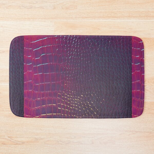 Item preview, Iridescent Reptile Texture – Pink Purple Holographic Skin designed and sold by destelloacido.