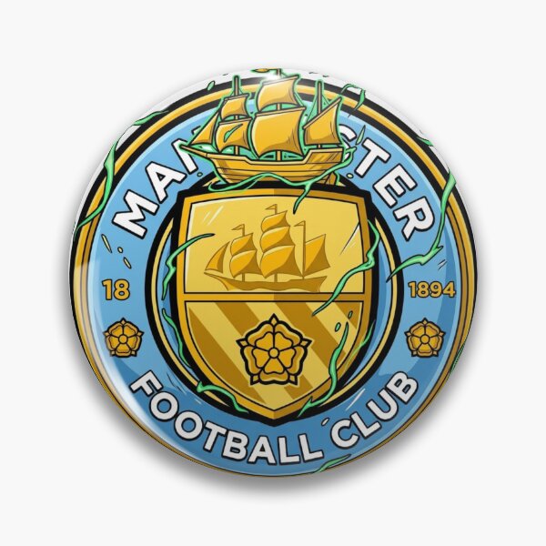Item preview, Manchester Golden Crest Football Club Emblem designed and sold by annaarthk.
