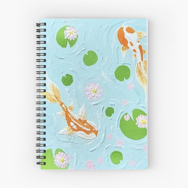 Item preview, Koi Pond under Cherry Blossoms designed and sold by Sydney-Sunxhine.