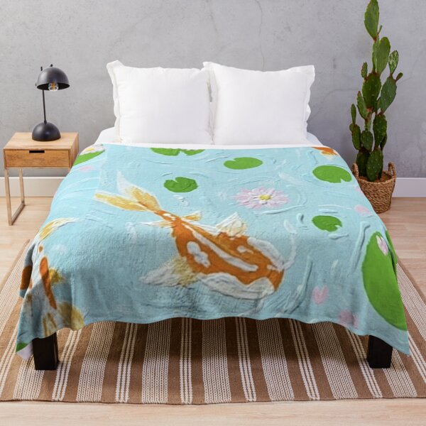 Item preview, Koi Pond under Cherry Blossoms designed and sold by Sydney-Sunxhine.