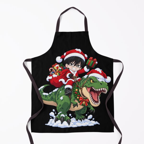 Item preview, Yusuke Tani You and I Are Polar Opposites Christmas T Rex designed and sold by mildaclairmo.