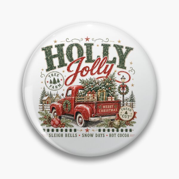 Item preview, Christmas tree red truck designed and sold by Uniquememorable.