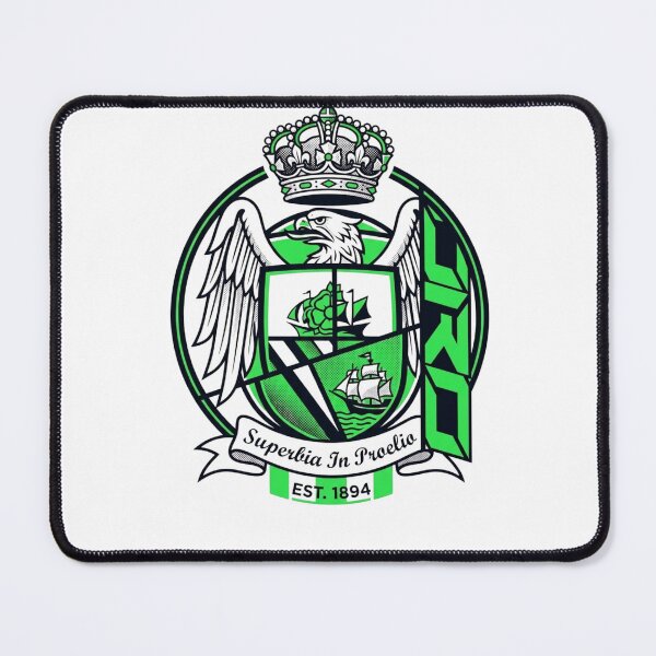 Item preview, Jiro Neon Green Crest Crown Emblem designed and sold by annaarthk.