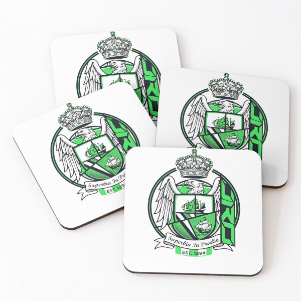 Item preview, Jiro Neon Green Crest Crown Emblem designed and sold by annaarthk.