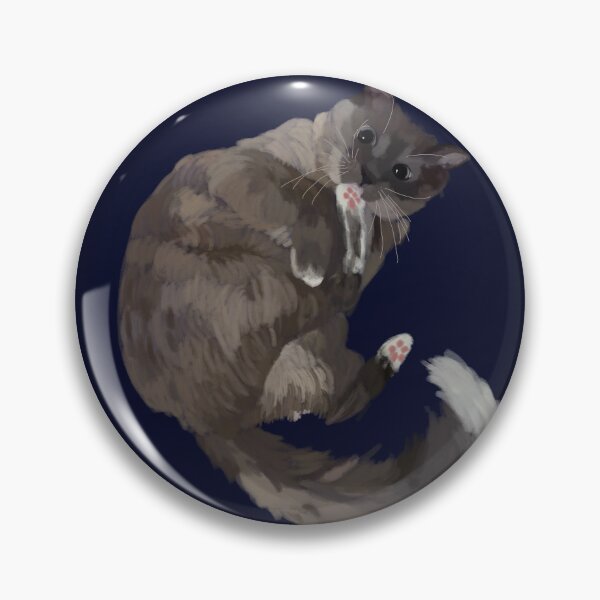 Item preview, Cute Ragdoll Cat Cleaning Its Paw Illustration  designed and sold by CelumV.