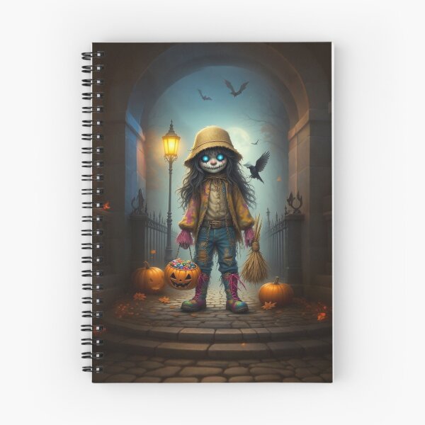 Item preview, Halloween scarecrow girl designed and sold by KingsArtworx 2.