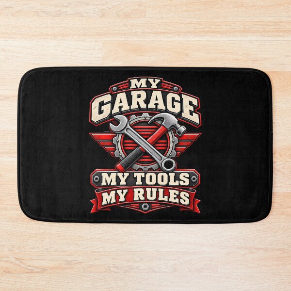 Item preview, My Garage My Tools My Rules Vintage Mechanic Handyman designed and sold by Photo-Sphere101.