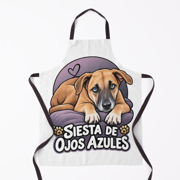 Item preview, "Blue-eyed dog siesta design" designed and sold by FeyArteDesigns.