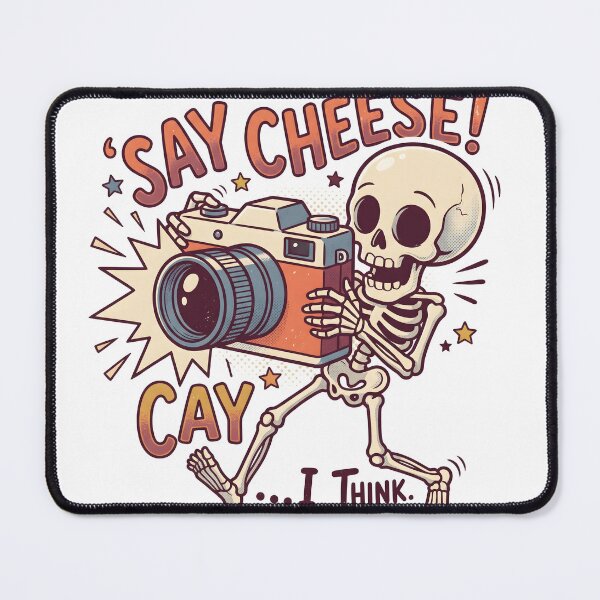 Item preview, Skeleton Holding a Huge Vintage Camera designed and sold by MisteryDesigner.