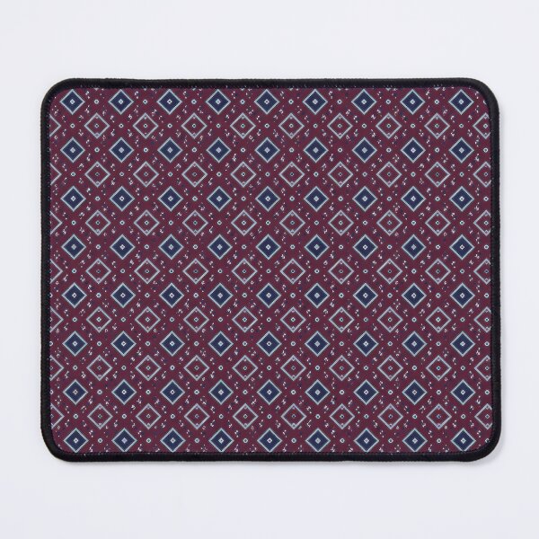 Item preview, Sophisticated Burgundy and Navy Geometric Pattern designed and sold by zenjiinspired.
