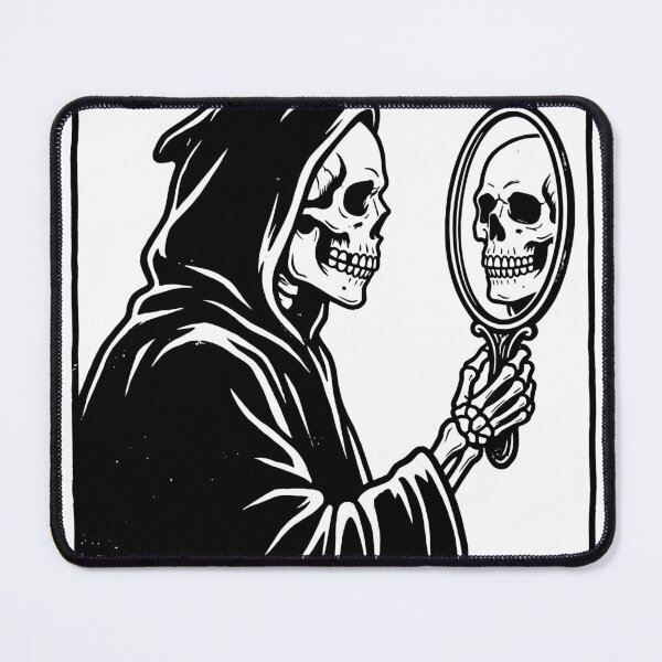 Item preview, Skeleton Looking in a Mirror designed and sold by MisteryDesigner.