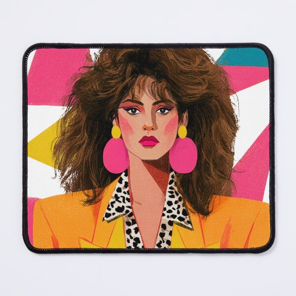 Item preview, 80s retro gal designed and sold by The Retro Stop.