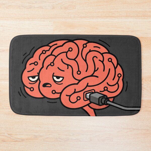 Item preview, Low Battery Brain Burnout designed and sold by KeremYurtseven.