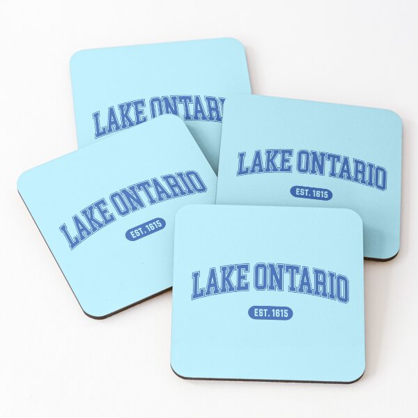 Item preview, Lake Ontario Est. 1615 Vintage Great Lakes Travel Design designed and sold by artworkathome.