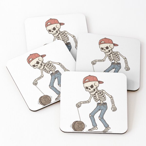 Artikelvorschau, Skeleton Playing with a Giant YoYo entworfen und verkauft von MisteryDesigner.