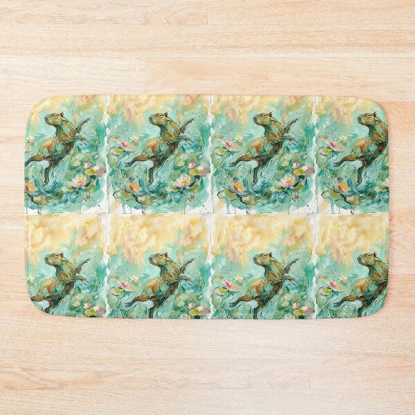 Item preview, Capybara Underwater Ballet designed and sold by PictoVibe.