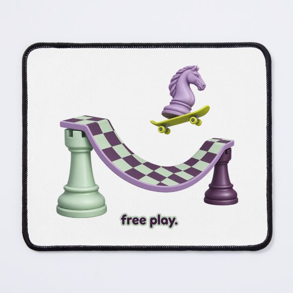 Item preview, The Pieces Have Other Plans - Free Play Chess designed and sold by AmericanExtremist.