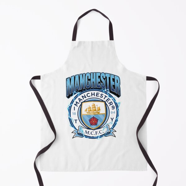 Item preview, Manchester Lightning Electric Storm Blue Crest designed and sold by annaarthk.