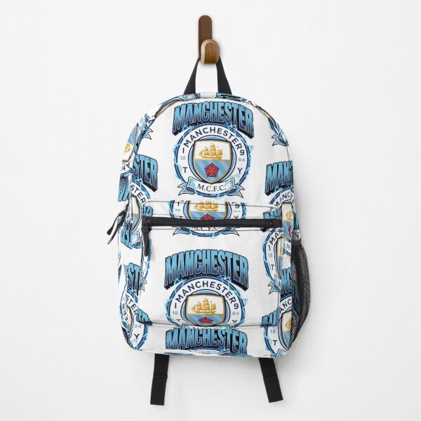 Item preview, Manchester Lightning Electric Storm Blue Crest designed and sold by annaarthk.