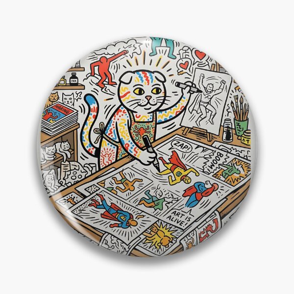 Item preview, Scottish Fold Comic Artist designed and sold by PictoVibe.