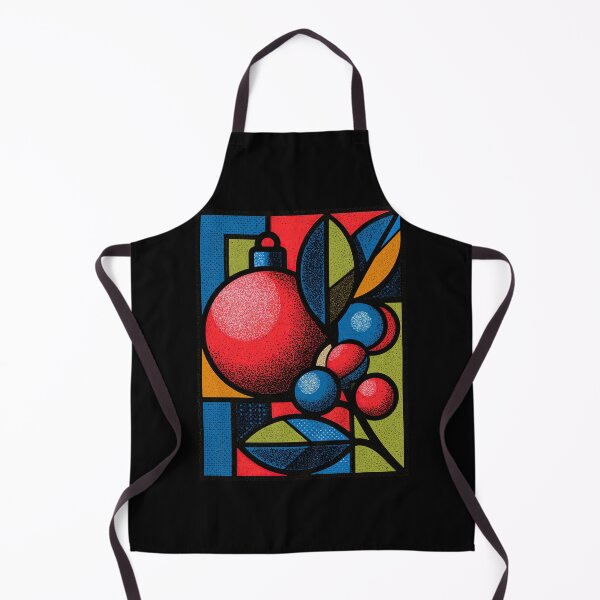 Item preview, Stained Glass Christmas Ornament with Winter Berries designed and sold by colorful-white.